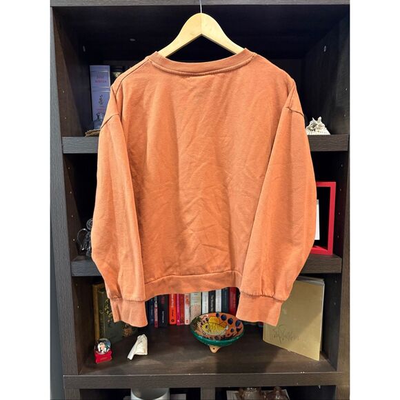 Yellowstone Dutton Ranch Sweatshirt Pullover Crewneck Rust Western Graphic XL - Picture 2 of 5